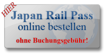 Japan Rail Pass Online bestellen - ohne Bearbeitungsgebühr!
